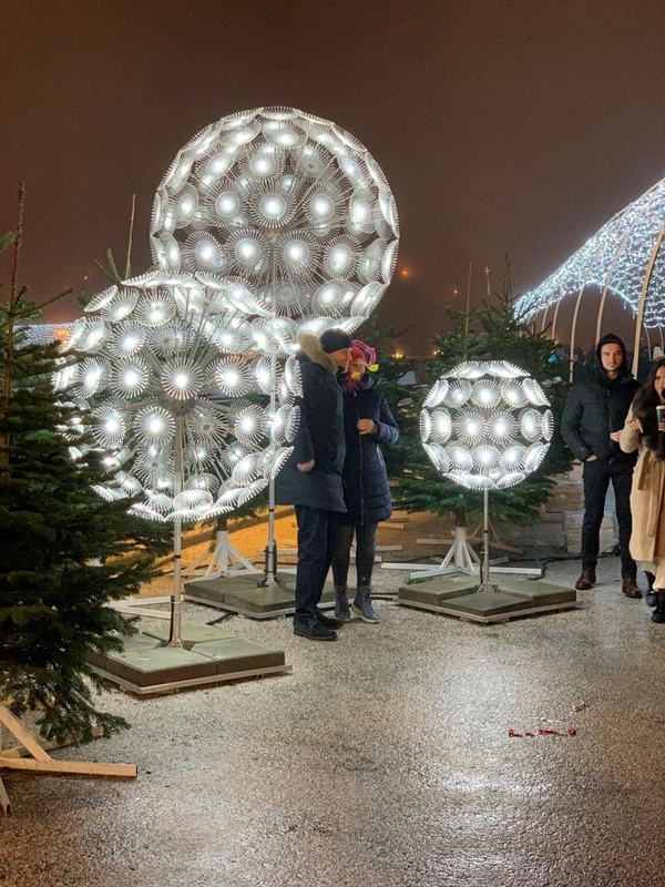 Самые яркие зимние локации Киева