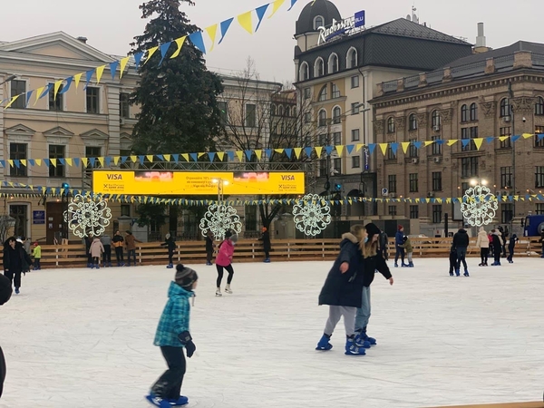 Самые яркие зимние локации Киева