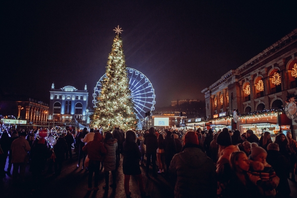 Самые яркие зимние локации Киева