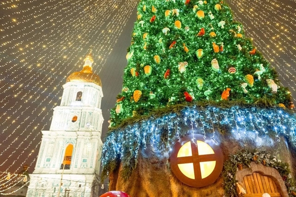 Самые яркие зимние локации Киева