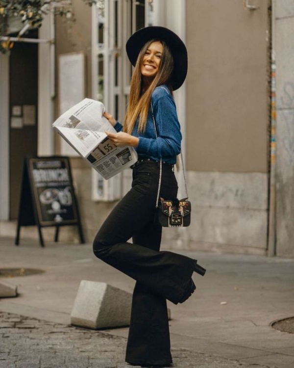 Они всех стройнят: актуальные черные джинсы на каждый день