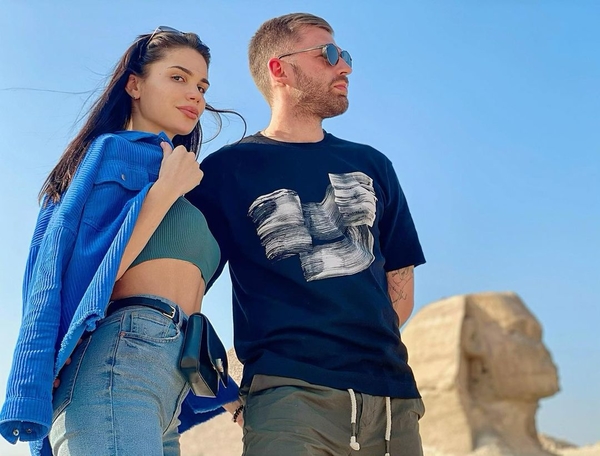 Андрей Рыбак отвез свою девушку в Египет: Первые фото пары с отдыха