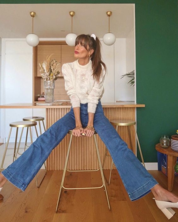 Беспроигрышная формула стильного образа: показывает француженка Жюли Феррери