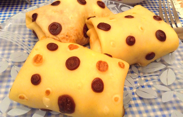 Блины в горошек: когда вкусно и нарядно