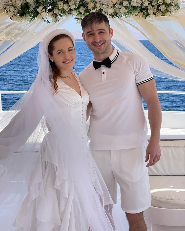 Наталка Денисенко и Андрей Фединчик сыграли четвертую свадьбу