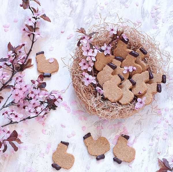 Пасхальное печенье: курочки