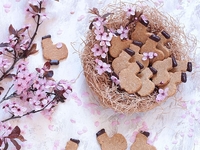 Пасхальное печенье: курочки