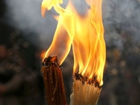 В Иерусалиме сошел Благодатный огонь