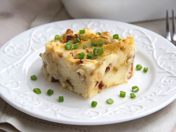 Рецепт дня: картофельная запеканка с беконом