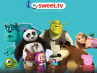 SWEET.TV увеличил библиотеку детского контента: мультфильмы без рекламы всегда под рукой