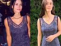 Кортни Кокс показала детские фото своей дочери Коко