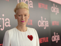 Редкий выход: Тильда Суинтон посетила Канны вместе с дочерью