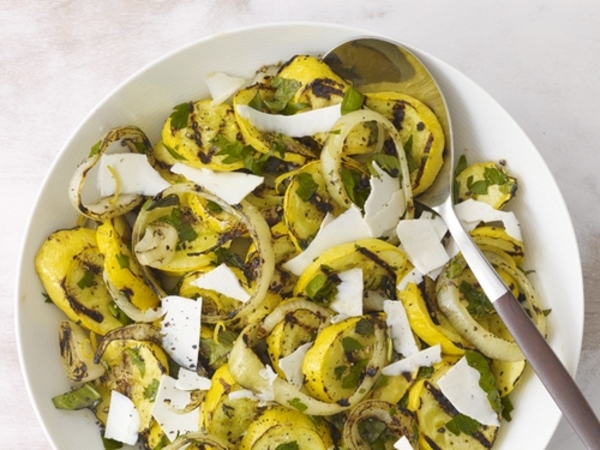 Рецепт дня: желтые кабачки на гриле