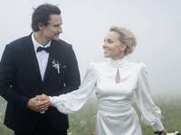 Тарас Цымбалюк показал фото с тайной свадьбы в Карпатах