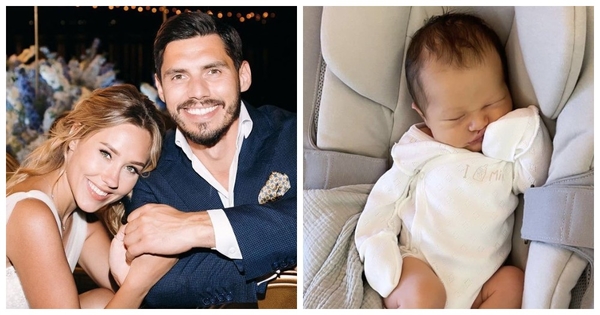 Даша Квиткова и Никита Добрынин крестили сына на 8-й день после родов