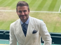 Дэвид Бекхэм продемонстрировал самое модное окрашивание лета 2021