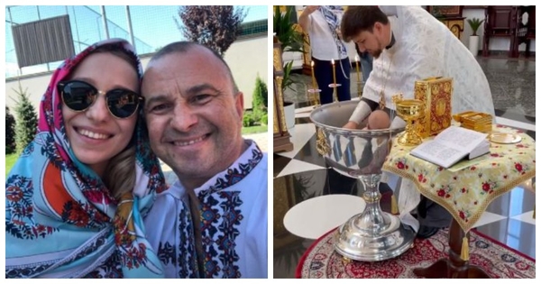 Виктор Павлик с женой окрестили сына Михаила: милые фото