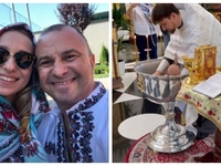 Виктор Павлик с женой окрестили сына Михаила: милые фото