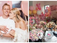 Жену известного футболиста выписали из роддома: трогательные фото