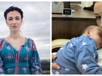 Анастасия Приходько впервые показала лицо 5-месячного сына