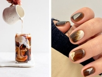 ТОП-15 лучших идей для осеннего маникюра в кофейных оттенках