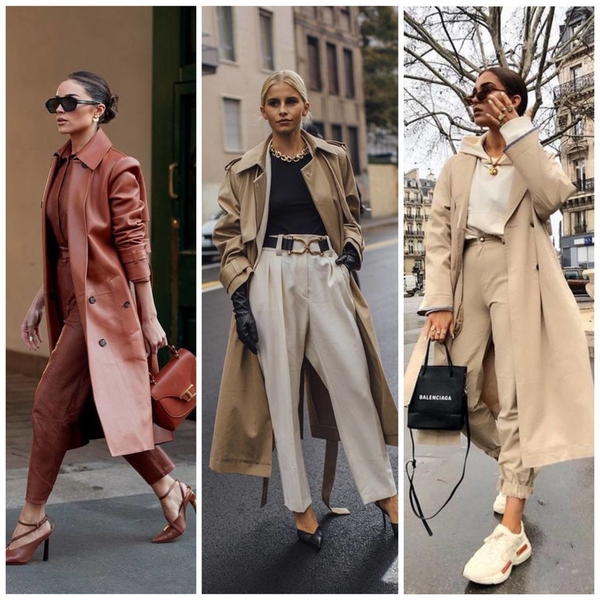 Модные тренчи и плащи на осень 2021