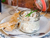 Еврейский рецепт: форшмак с жареным луком