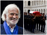 Оркестр и выступление Макрона: как прошла церемония прощания с Бельмондо