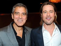 Спустя 13 лет: Брэд Питт и Джордж Клуни снова снимутся вместе