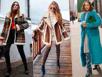 Когда кожанка уже не греет: как выглядят самые модные дубленки сезона