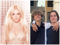 Сыновья Бритни Спирс сильно повзрослели и стали похожи на маму: редкие фото