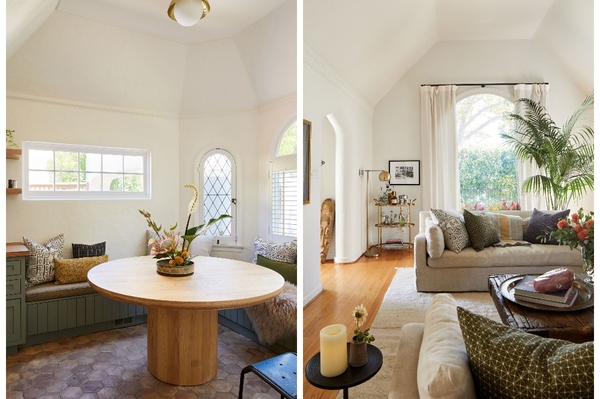 Столовая и гостиная комнаты Нины Добрев / AD