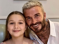 Звезда дзюдо: Дэвид Бэкхем похвастался успехами дочери