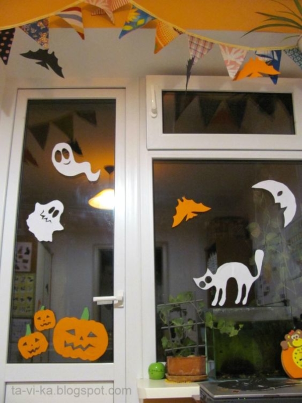 Украшение дома на Хэллоуин: фото, идеи своими руками