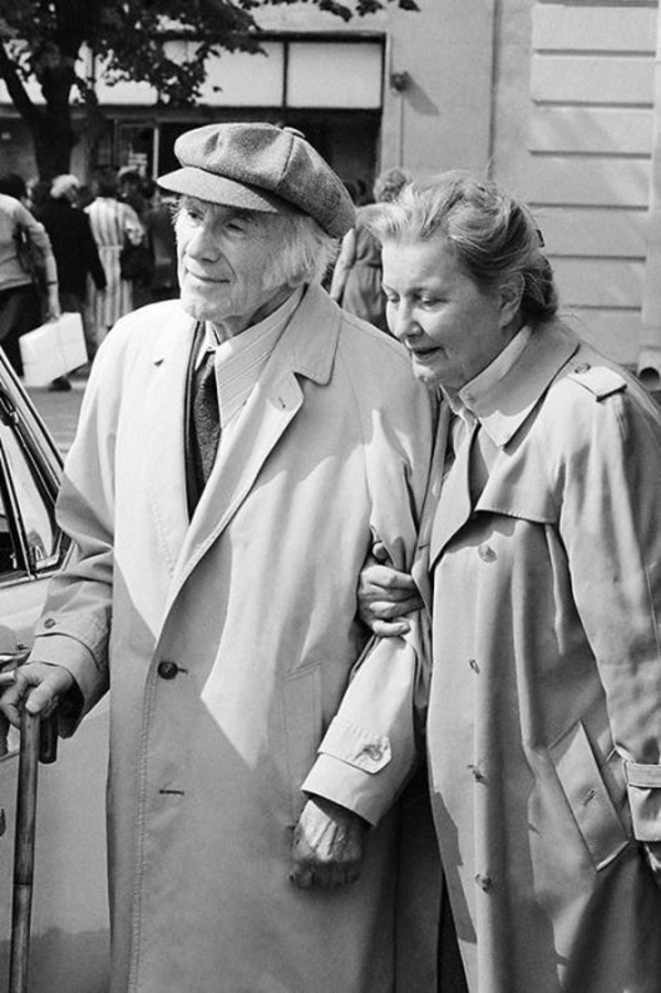 Игорь Ильинский с женой Татьяной Еремеевой