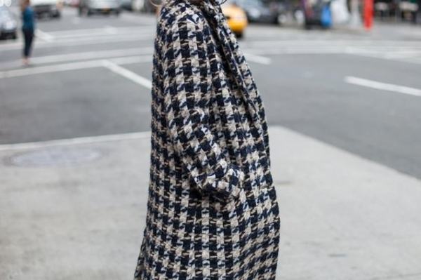 Модные пальто в клетку на осень 2021 / Pinterest