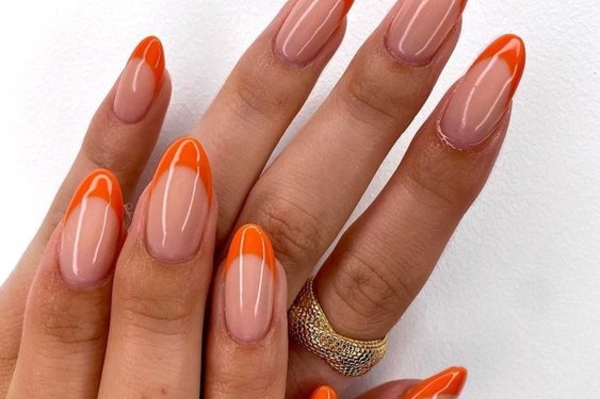 Модный цветной френч 2021 / Pinterest