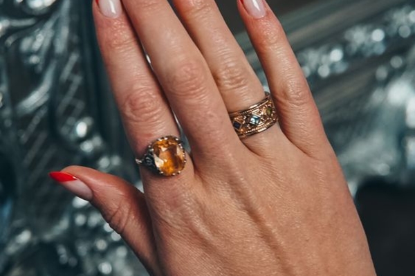 Модный цветной френч 2021 / Pinterest