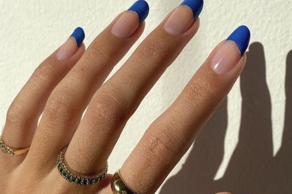 Модный цветной френч 2021 / Pinterest