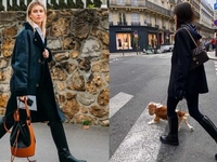 Как выглядят идеальные черные сапоги, которые идут ко всему