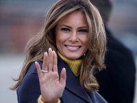 Бывших первых леди не бывает: Мелания Трамп затмила всех в роскошном черном платье Valentino