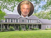 Как выглядит дом Алека Болдуина, в котором он скрывается от папарацци: фото