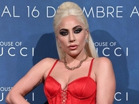 Леди Гага восхитила пышной грудью в откровенном платье: фото