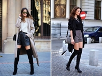 3 стильных способа носить ботфорты каждый день