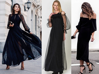 В чем встречать Новый год 2022: 10 лучших черных платьев