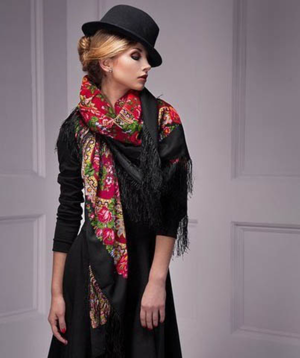 «Бабушкин» платок