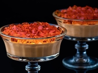 Карамельный мусс с желе по рецепту Лизы Глинской